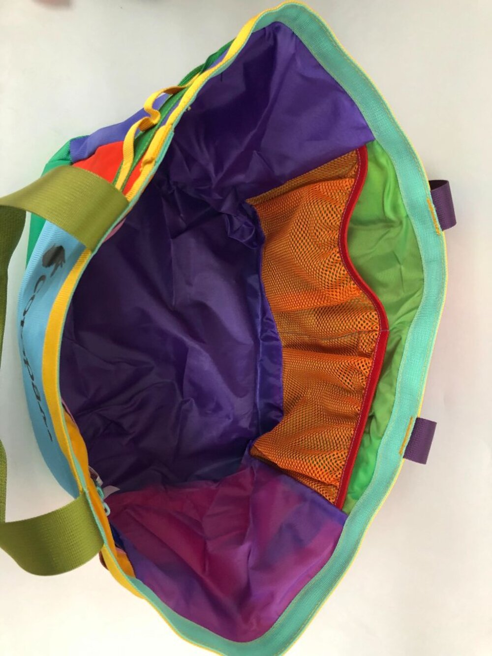 Cotopaxi Colorful Tote Bag Dopamine Shoulder Bag Outdoor Travel Bag - Picture 6 of 6